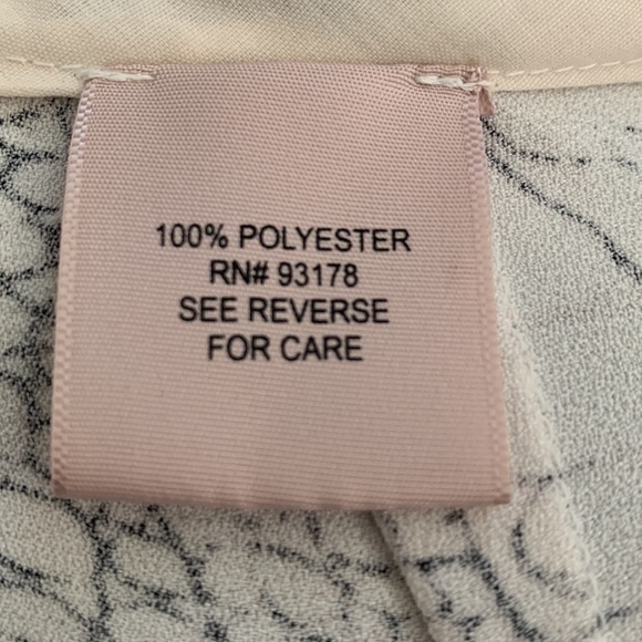 Philosophy snake print tuxedo style dress shorts side pockets pleat front (flaw) - Picture 12 of 12